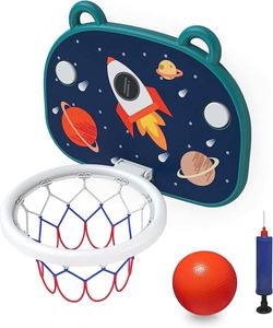 Aro de Baloncesto Infantil para Interiores con Diseño de Astronauta - Product Image 2