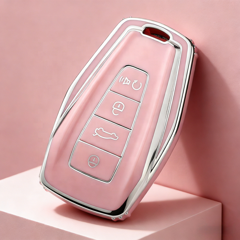 High-Quality Minimalist Style TPU Car Key Cover Case for Geely BYD Leopard 8 | CM Model CMDZ01