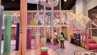 Centre de jeux intérieur sécurisé pour enfants, équipement de jeux doux pour parc d'attractions