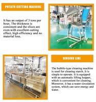Ligne de production de chips de pommes de terre fraîches DY chauffage électrique 100-500 kg/h ligne de production de chips de pommes de terre pringles