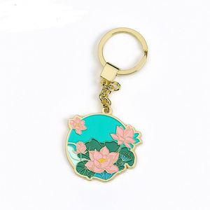 Promotion Manufacturer Custom 2D 3D Cartoon Keyring Hard Enamel Heart Shape Metal Keychain - Product Image 3