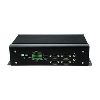 Mini-ordinateur industriel sans ventilateur Intel série H I5, 3 HD, Ethernet 2.5G, 6 ports COM, fonctionnement 24h/24, montage sur bureau et mural