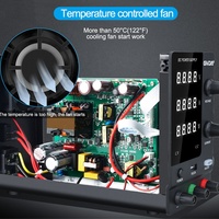 DC — module de commutation en laboratoire numérique, 30V, 10a, ajustable, variable de contrôle à distance, alimentation électrique GVDA