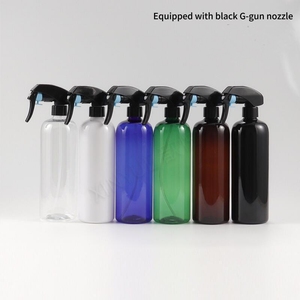 Botella de Spray Continuo de 500 ml, Botella de Spray con Gatillo de Plástico de 200 ml y 300 ml con Tapa Negra para Peluquería - Product Image 2
