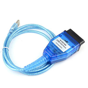 Para BMW Inpa K + dcan Usb Ft232 con interruptor para cable de diagnóstico de coche herramienta de solución de problemas de coche azul para BMW obd2 escáner de código - Product Image 5