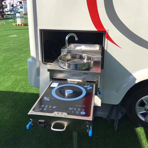 Cuisinière à gaz miniature RV en acier inoxydable SUS304, type coulissant, avec évier intégré, cuisinière à induction <span class=keywords><strong>pour</strong></span> <span class=keywords><strong>caravane</strong></span> - Product Image 1