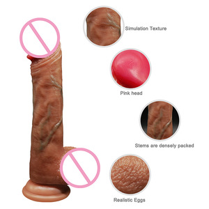 Wholesale Wireless Remote Control Telescopic Rotation Rocking Big Dildo Blue Veins Big Dildo for Female Masturbation - Product Image 5