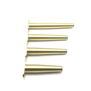 Stainless Steel Tapered Furniture <b>Legs</b> T Shape Heavy Duty <b>Table</b> Support Hardware Minimalist Design Light Luxury Style - Product Image 1