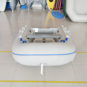 เรือคายัคพองลมแบบ OEM (ce)pvc สำหรับ 2 ที่นั่ง ขนาด 2.5 เมตร สำหรับตกปลา พร้อมใบรับรอง CE  เรือยอชท์ตกปลาแบบพับได้ วัสดุไฟเบอร์ ขาย - Product Image 4