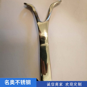 Poignée de casserole en acier inoxydable 304 poli miroir, compatible lave-vaisselle, pièce d'ustensile - Product Image 2