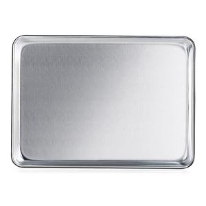 Bandeja para bollos de aluminio de 25x15cm, bandeja para perros calientes, bandeja para hornear poco profunda, bandeja para hornear para horno, bandeja para hornear de aluminio 1/8 para horno - Product Image 2