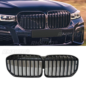 กระจังกันชนหน้าสีดำมันวาวสำหรับ BMW 7ซีรีส์ G11 G12 730i 740i 750i 740e 730d 2019-2022 ABS กระจังหน้าแต่งรถ - Product Image 1