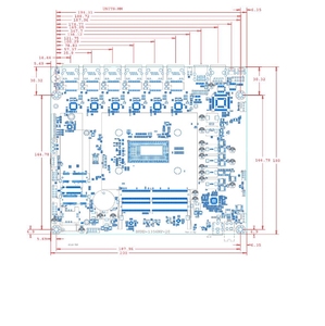 एम्बेडेड i226 2.5g 16 जीबी 32 जीबी डीड्रि4 इनटेल चिप प्रोसेसर कोर <span class=keywords><strong>I3</strong></span>-8130U I5-8250U I7-8550U 8 वीं जेन 6 लान पोर्ट मिनी - Product Image 5