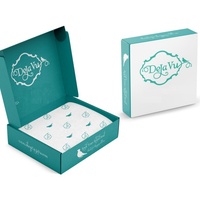 Boîte d'emballage en carton personnalisée avec logo pour les fournitures de yoga, boîte d'emballage en carton ondulé de haute qualité pour l'expédition et le stockage