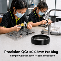 Bague personnalisée en carbure de tungstène 8 mm, incrustation en quartz fumé noir satiné argenté, alliance pour homme, vente en gros OEM ODM