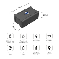 Pelacak GPS Mini Magnetik Nirkabel T20 2G Daya Tahan Lama 2G Seluler Geofence Peringatan Kecepatan Berlebih untuk Otomotif/Motor/Sepeda