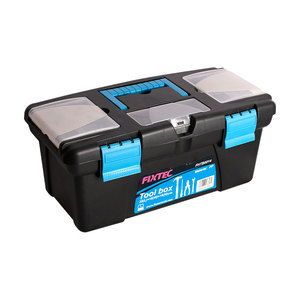 Caja de Herramientas Profesional FIXTEC, Resistente, de Plástico PP de 14 Pulgadas, Modelo FHTB0014 - Product Image 2