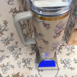 Bouteille d'Eau Isotherme en Acier Inoxydable de 40 OZ avec Paille, Coffret Cadeau Mug Thermique, Gobelet à Fleurs de Marque Stan - Product Image 6