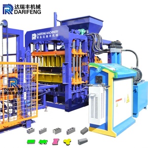QT4-15 New Business Ideas Invest Hydraulic Fully Automatic <strong>Block</strong> Making <strong>Machine</strong> Multifunctional Brick Factory in Turkey - Product Image 1