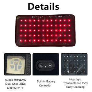 Terapia <span class=keywords><strong>de</strong></span> Luz Roja LED <span class=keywords><strong>de</strong></span> 660 850nm con Temporizador para Alivio del Dolor en Brazos, Manos y Muñecas, Reparación Muscular, Reducción <span class=keywords><strong>de</strong></span> la Inflamación y Aceleración <span class=keywords><strong>de</strong></span> la Curación - Product Image 4