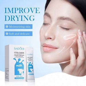 SADOER Nouveaux produits de soin de la peau Masque facial au lait de céramide Hydratant Apaisant Réparateur Masque facial en gelée pour une bonne nuit de sommeil - Product Image 1