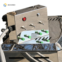 BANMO Pulvérisateur thermique à double canon monté sur véhicule 200L 12V pour la brumisation des vergers, des fermes et des serres