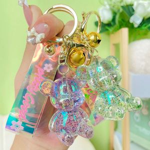 Manufacturer 3D PVC Plastic Kids Cute Cartoon Designer Car <b>Key</b> <b>Chain</b> Ring Toy Keyring Creative Bear Keychain - Product Image 2