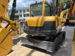 Excavatrice sur chenilles Volvo Ec55D 5,5 tonnes Jaune Équipement de construction lourd - Product Image 5