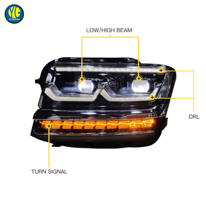 YU GUANG pour <span class=keywords><strong>Volkswagen</strong></span> Atlas S SE 2017 2020 USA Mise à niveau des phares VW Atlas <span class=keywords><strong>Allspace</strong></span> Version SEL Phare LED complet Phare avant - Product Image 5