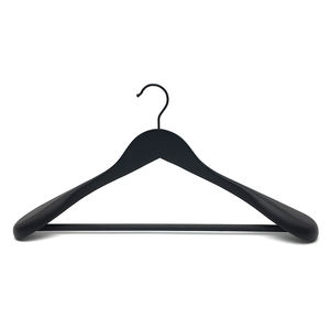 Perchas de madera de lujo de buena calidad con logotipo. Fabricante directo. Perchas de madera de lujo personalizadas para tiendas de ropa. - Product Image 2