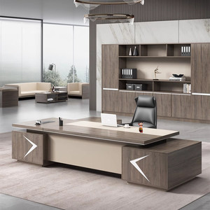 Ensemble <span class=keywords><strong>de</strong></span> chaise <span class=keywords><strong>de</strong></span> bureau exécutive moderne et simple, personnalisable, pour bureau individuel destiné aux PDG/directeurs/superviseurs, usage commercial - Product Image 3