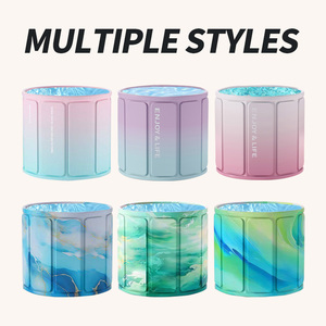 Du lịch cắm trại nước nóng bồn tắm RV có thể gập lại bồn tắm nhà nhỏ không gian nhỏ gấp bathtu căn hộ ký túc xá sử dụng - Product Image 2