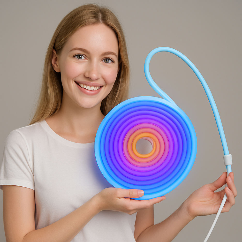 Remote Control Scenes Timer DC 24V Cuttable Every Meter Indoor Outdoor Sign Lighting 24V Addressable COB Neon Flex Kit