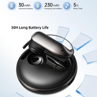 Écouteurs TWS ENC à Conception Ouverte avec Crochet d'Oreille, Étanchéité IPX5, Chargement Type-C 5.4, Contrôle Tactile, Design Sportif pour iPhone Samsung