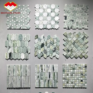 Mosaico <span class=keywords><strong>de</strong></span> Mármol con Diseño <span class=keywords><strong>de</strong></span> <span class=keywords><strong>Flores</strong></span> <span class=keywords><strong>de</strong></span> Colores Mixtos para Decoración <span class=keywords><strong>de</strong></span> Paredes y Pisos en Hoteles y Villas - Product Image 3