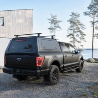 Ram 1500 Camper Shell Waterproof Aluminum Hardtop Truck Canopy for Dodge RAM 1500 2019+ 5.5FT Bed Topper
