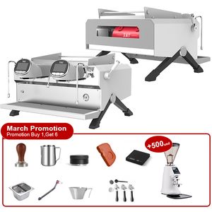 Miglior Prezzo, MOQ 1 Pezzo, Macchina da Caffè Espresso Professionale di Lusso KT3-2 Multi-Boiler, Doppio Gruppo, Acciaio Inossidabile, 240 Tazze/Ora, per Hotel - Product Image 5