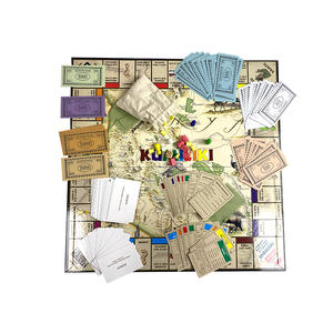 OEM/ODM Impression sur papier Jeu de société familial Ensemble personnalisé Jeu de société de table Monopoli Cartes de jeu pour adulte - Product Image 6
