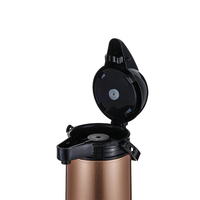 Thermos à vide en acier inoxydable avec pot à air comprimé, grande capacité, nouveau style personnalisé, rechargeable en verre