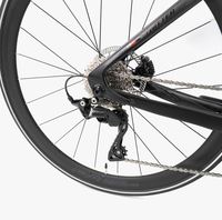 Vélo de ville en fibre de carbone 700C T10pro-2rd Aero Racing 24 vitesses, frein à disque hydraulique, roues légères en carbone Wave