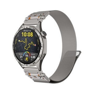 Bracelets de montre universels en acier inoxydable de 22 mm pour Huawei Watch GT6pro 46 mm, bracelet magnétique milanais pour Galaxy Watch 7/6/5/4 - Product Image 1