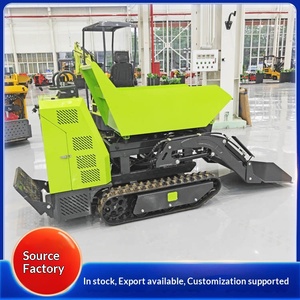 Dump crawler dump truck farm farm moving truck small hydraulic lifting crawler truck - Product Image 1