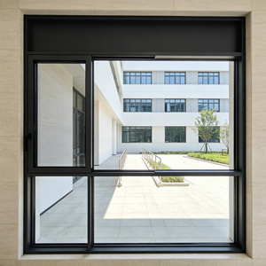 Puerta Corredera de Aluminio de Alta Calidad Deioux con Perfil de Rotura Térmica, Doble Acristalamiento, Vidrio Low-E, Impermeable y Resistente al Viento, Ideal para Zonas Costeras - Product Image 1
