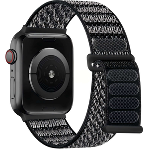 สายรัดข้อมือไนลอนแบบห่วงตะขอปรับได้หลากสีสำหรับ Apple Watch ขนาด40มม. สำหรับผู้ชาย - Product Image 3