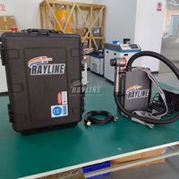 Máquina de eliminación de limpieza de óxido láser Rayline de 50W 100W 200W 500W 1000W para óxido de metal