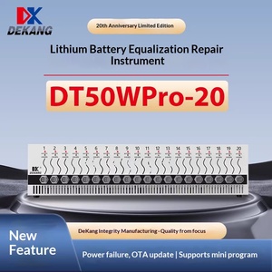 Testeur de charge et de décharge intégré haute précision Dekang DT50w-20 pour batteries au lithium, <span class=keywords><strong>instrument</strong></span> de mesure de la capacité et de l'équilibrage - Product Image 5