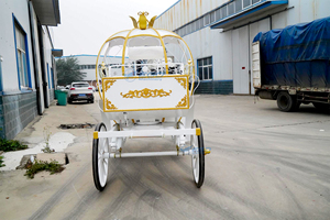Carruaje de Cenicienta en Venta, Transporte Especial, Carruaje de Fantasía de Princesa Calabaza, Carruaje Eléctrico en Venta - Product Image 4