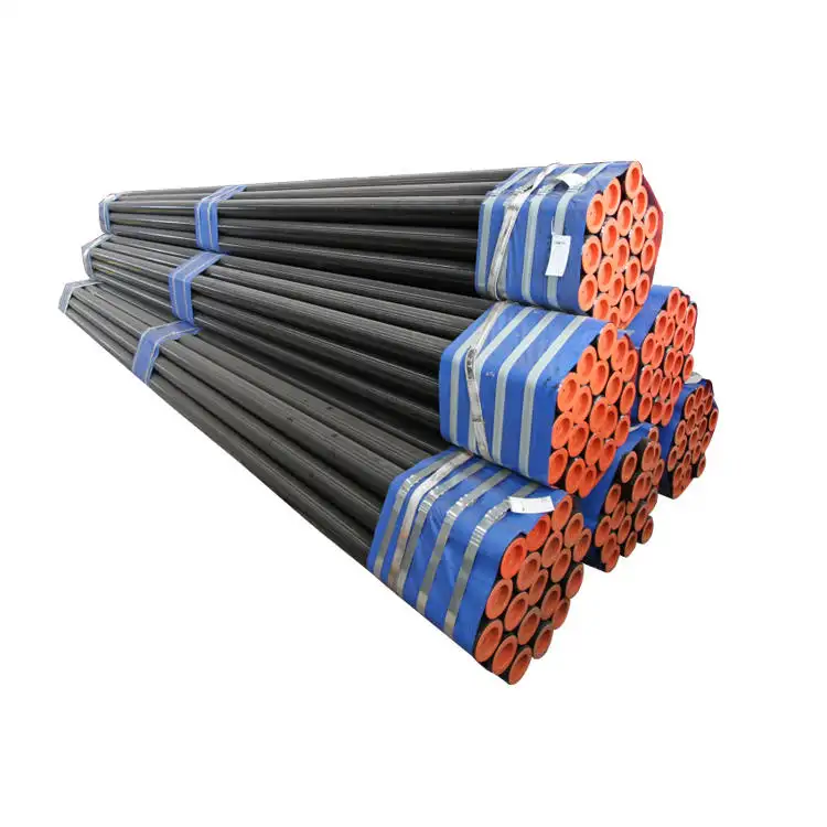 Tubo de robo de carbono, precio bajo, astm a106 gr. Tubería de acero sin costura, asme b36.10 pe