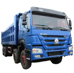 Thứ hai tay HOWO xe tải 6x4 20 tấn 400hp 10 bánh xe xây dựng muck Dump xe tải để bán