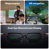 Lunettes intelligentes Inmo GO3 AI Translastion édition mondiale, traduction en temps réel du texte dans vos yeux, lunettes AR avec caméra, assistant IA